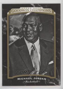 2017 Upper Deck Goodwin Champions - [Base] #135 - Black & White - Michael Jordan