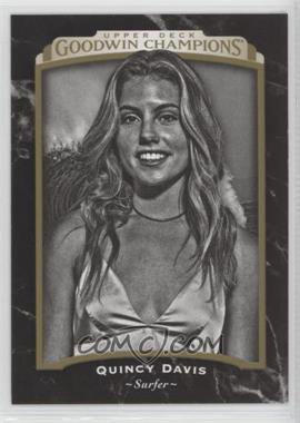 2017 Upper Deck Goodwin Champions - [Base] #141 - Black & White - Quincy Davis