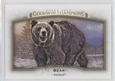 2017 Upper Deck Goodwin Champions - [Base] #62 - Horizontal - Bear, Bear