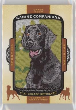 2017 Upper Deck Goodwin Champions - Canine Companions #CC19 - Flat-Coated Retriever