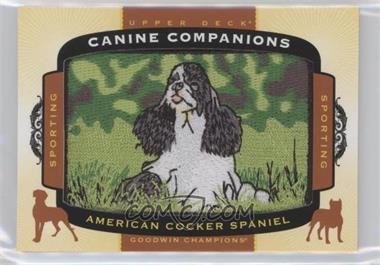 2017 Upper Deck Goodwin Champions - Canine Companions #CC2 - American Cocker Spaniel