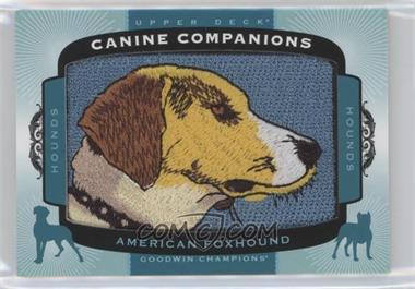 2017 Upper Deck Goodwin Champions - Canine Companions #CC77 - American Foxhound