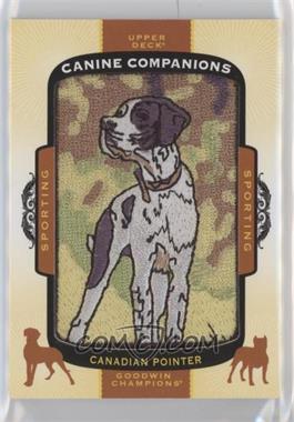 2017 Upper Deck Goodwin Champions - Canine Companions #CC8 - Canadian Pointer