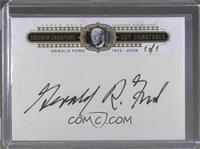 Gerald Ford #/1