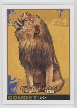 2017 Upper Deck Goodwin Champions - Goudey Animals #GA5 - Lion