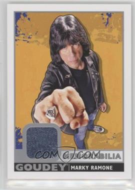 2017 Upper Deck Goodwin Champions - Goudey Memorabilia #GM-MR - Marky Ramone