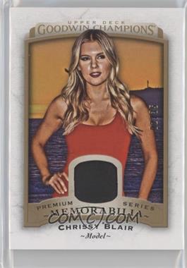 2017 Upper Deck Goodwin Champions - Memorabilia - Premium #M-CB - Chrissy Blair /35