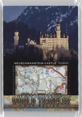2017 Upper Deck Goodwin Champions - World Traveler Map Relics #WT-29 - Neuschwanstein Castle, Germany