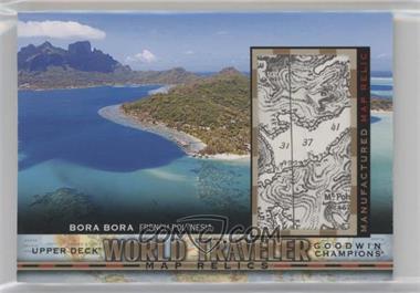 2017 Upper Deck Goodwin Champions - World Traveler Map Relics #WT-7 - Bora Bora, French Polynesia