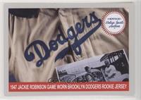 1947 Jackie Robinson Game Worn Brooklyn Dodgers Rookie Jersey [EX to …