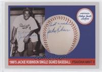Jackie Robinson (1960's Single Signed Baseball)