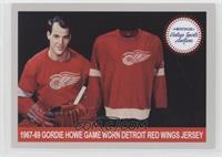 Gordie Howe (1967-68 Game Worn Detroit Red Wings Jersey)
