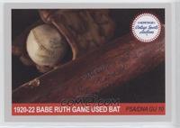 Babe Ruff (1920-22 Game Used Bat)
