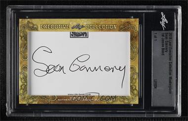 2018 Leaf Executive Collection Cut Signatures - [Base] - Gold #_SECO - Sean Connery /1 [Cut Signature]