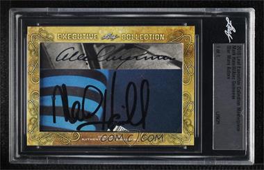 2018 Leaf Executive Collection Cut Signatures - [Base] - Gold #MHAG - Mark Hamill, Alec Guinness /1 [Cut Signature]