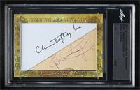 Peter Cushing, Christopher Lee [Cut Signature] #/1