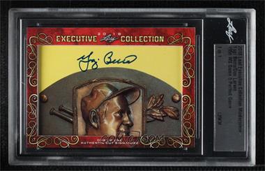 2018 Leaf Executive Collection Cut Signatures - Masterpiece #YBDL - Yogi Berra, Don Larsen /1 [Cut Signature]