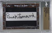 Buck Leonard [Cut Signature]