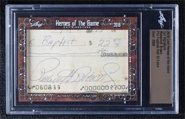 2018 Leaf Heroes of the Game - Cut Signatures #_ROBR - Roosevelt Brown [Uncirculated]