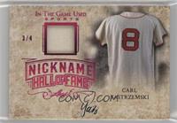 Carl Yastrzemski #/4