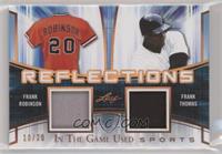 Frank Robinson, Frank Thomas #/20