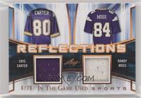 Cris Carter, Randy Moss #/20