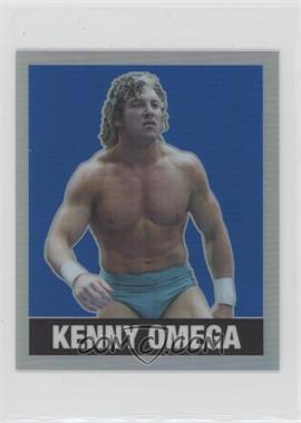 2018 Leaf Originals Metal - [Base] - Blue Prismatic #32 - Kenny Omega /20