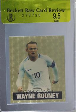 2018 Leaf Originals Metal - [Base] - Gold Super Prismatic #59 - Wayne Rooney /1 [BRCR 9.5]