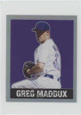 2018 Leaf Originals Metal - [Base] - Purple Prismatic #21 - Greg Maddux /15