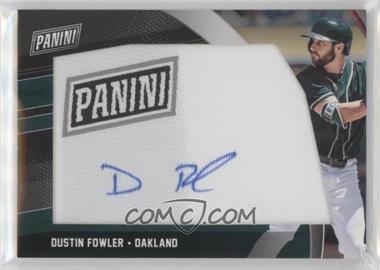 2018 Panini Black Friday - Manufactured Patch Autographs #DF - Dustin Fowler
