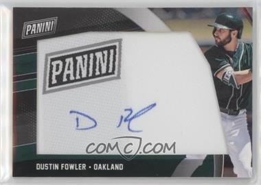 2018 Panini Black Friday - Manufactured Patch Autographs #DF - Dustin Fowler