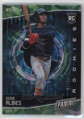 2018 Panini Cyber Monday - [Base] - Cracked Ice Thick Stock #33 - Rookies - Ozzie Albies /10