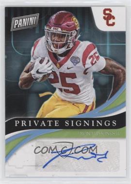 2018 Panini Cyber Monday - Private Signings #RJ - Ronald Jones II