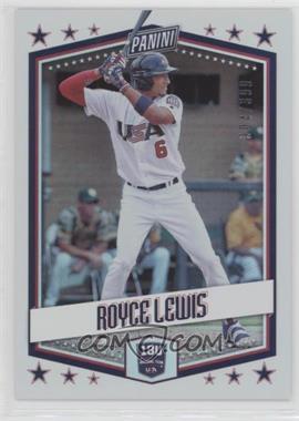 2018 Panini Father's Day - USA Baseball #USA8 - Royce Lewis /399