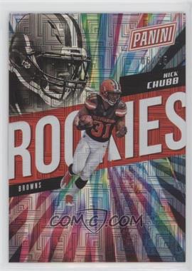 2018 Panini National Convention - [Base] - Escher Squares #96 - Rookies - Nick Chubb /25