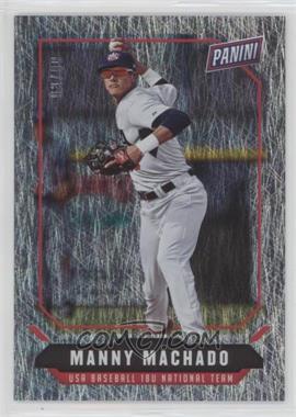 2018 Panini National Convention - [Base] - Magnetic Fur #64.1 - Manny Machado (USA) /99