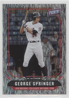 2018 Panini National Convention - [Base] - Magnetic Fur #67.1 - George Springer (USA) /99