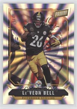 2018 Panini National Convention - [Base] - Rainbow Spokes #4 - Le'Veon Bell /49