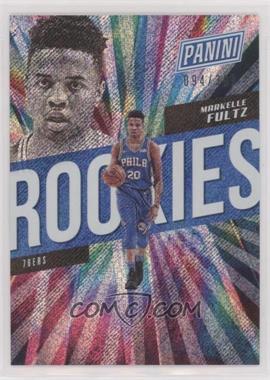 2018 Panini National Convention - [Base] - Rapture #106 - Rookies - Markelle Fultz /399