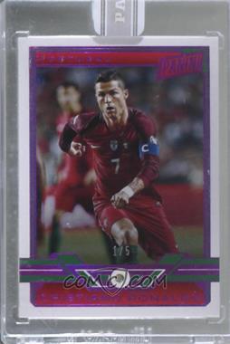 2018 Panini National Convention - Black Box VIP Gems #CR - Cristiano Ronaldo /5 [Uncirculated]