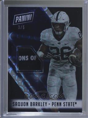 2018 Panini National Convention - Relics - Pyramids #SB - Saquon Barkley /5