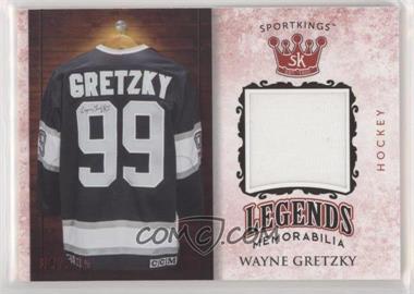 2018 Sage Sportkings - Legends Memorabilia - Red #LSM-4 - Wayne Gretzky /50 [EX to NM]
