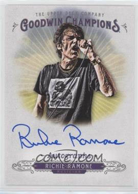 2018 Upper Deck Goodwin Champions - Autographs #A-RR - Richie Ramone