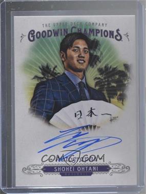 2018 Upper Deck Goodwin Champions - Autographs #A-SO - Shohei Ohtani