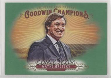 2018 Upper Deck Goodwin Champions - [Base] - Green #90 - Horizontal - Wayne Gretzky