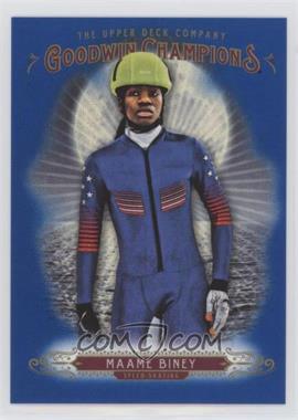 2018 Upper Deck Goodwin Champions - [Base] - Royal Blue #19 - Maame Biney