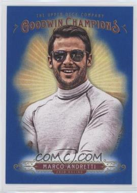 2018 Upper Deck Goodwin Champions - [Base] - Royal Blue #42 - Marco Andretti