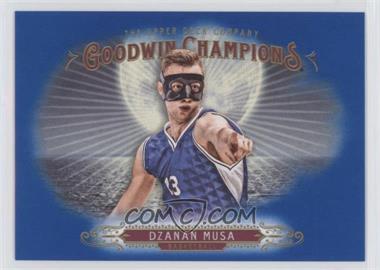 2018 Upper Deck Goodwin Champions - [Base] - Royal Blue #63 - Horizontal - Dzanan Musa