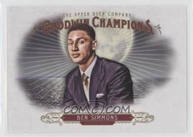 2018 Upper Deck Goodwin Champions - [Base] #75 - Horizontal - Ben Simmons