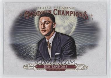 2018 Upper Deck Goodwin Champions - [Base] #75 - Horizontal - Ben Simmons
